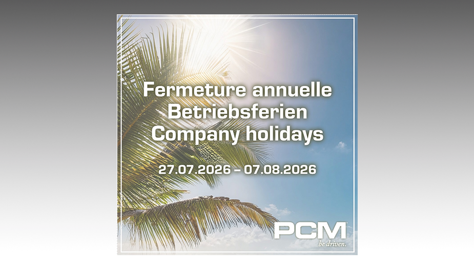 Fermeture été 2026